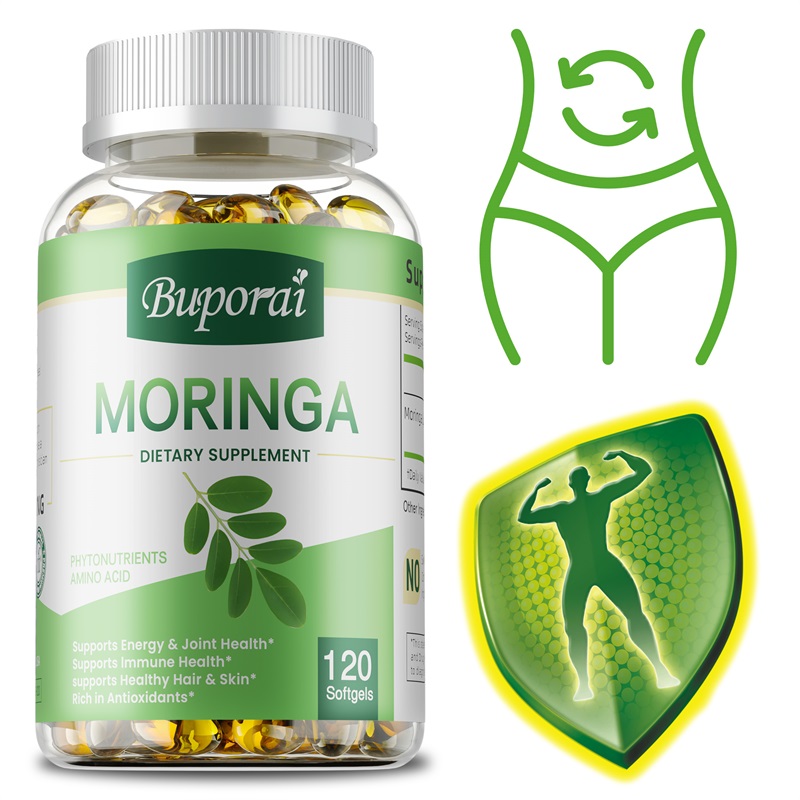 Moringa Leaf Powder - Moringa Supplements - Boosts Metabolism, Supports