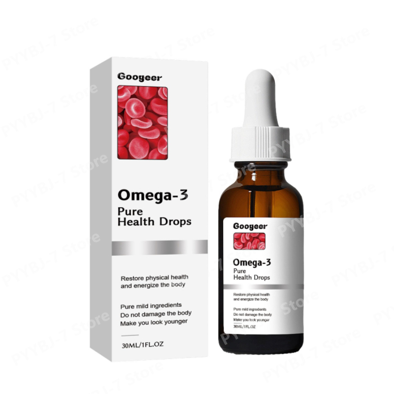 Herbal Wellness Liquid - Omega-3 Herbal Health Drops Daily Wellness