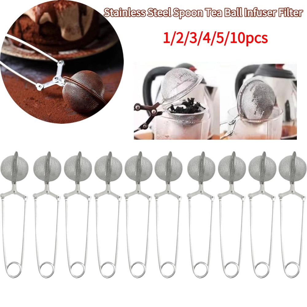 Herbal Wellness Supplement - Stainless Steel Spoon Tea Ball Infuser