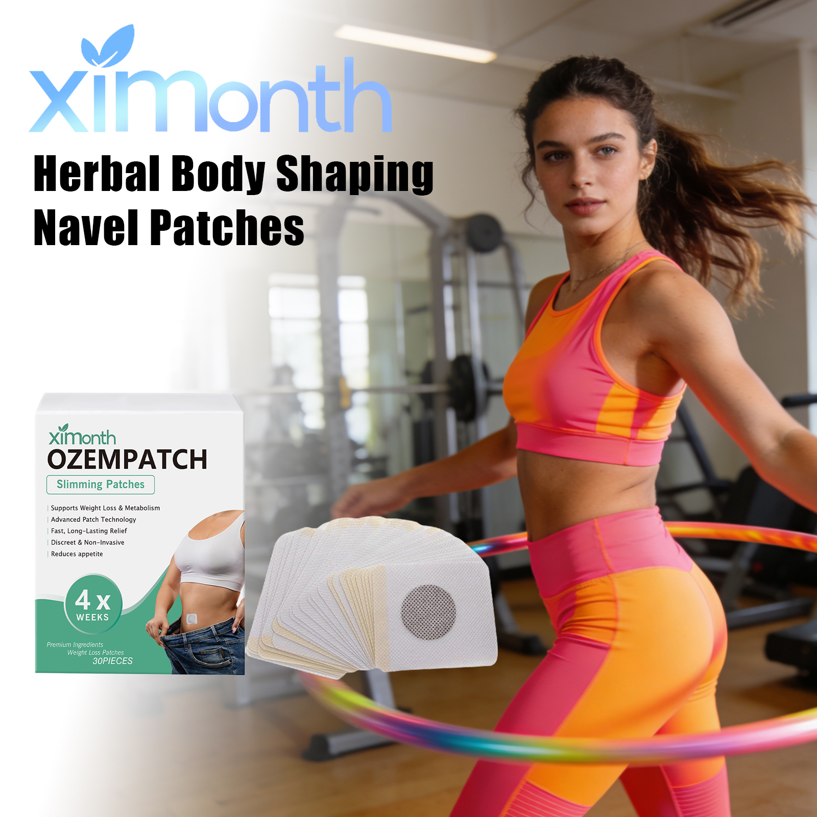 Herbal And Wellness - Ximonth Body Shaping Patches Improve Body