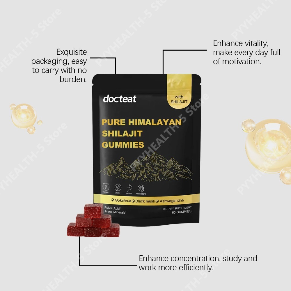 Docteat Pure Himalayan Shilaji - Herbal Wellness Supplement avis et prix