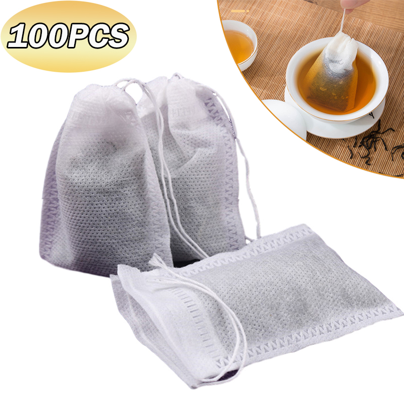 100Pcs Disposable Teabags Non- - Herbal Wellness Supplement avis et prix