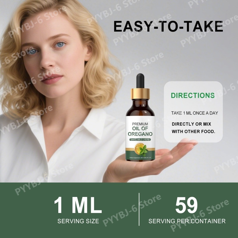 Oil of Oregano Liquid Drops He - Herbal Wellness Liquid avis et prix