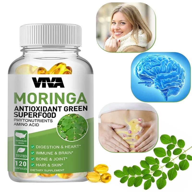 Moringa 1000mg Capsules, An An - Moringa Leaf Powder avis et prix