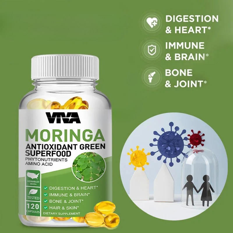 Moringa 1000mg Capsules, An An - Moringa Leaf Powder avis et prix