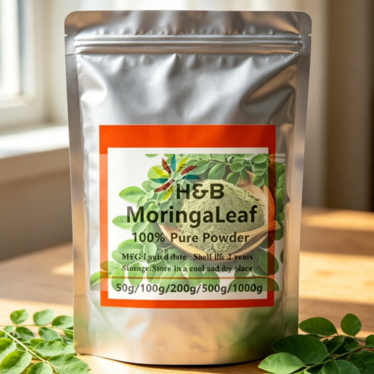 Customized Aluminum Raw materi - Moringa Leaf Powder avis et prix