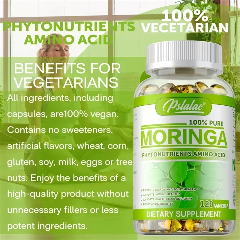 Moringa Capsules - Antioxidant - Moringa Leaf Powder avis et prix