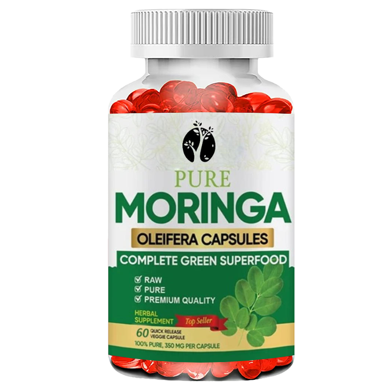 Moringa Capsules -60 Capsules  - Moringa Leaf Powder avis et prix