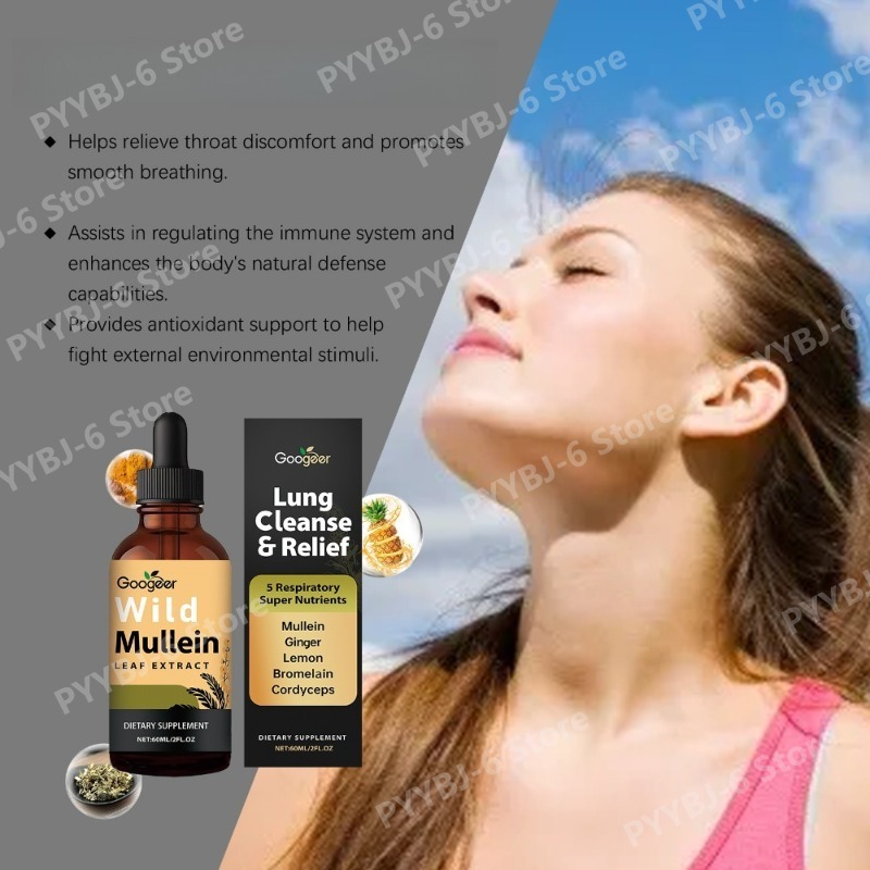 Mullein Leaf Extract Liquid Dr - Herbal Wellness Liquid avis et prix