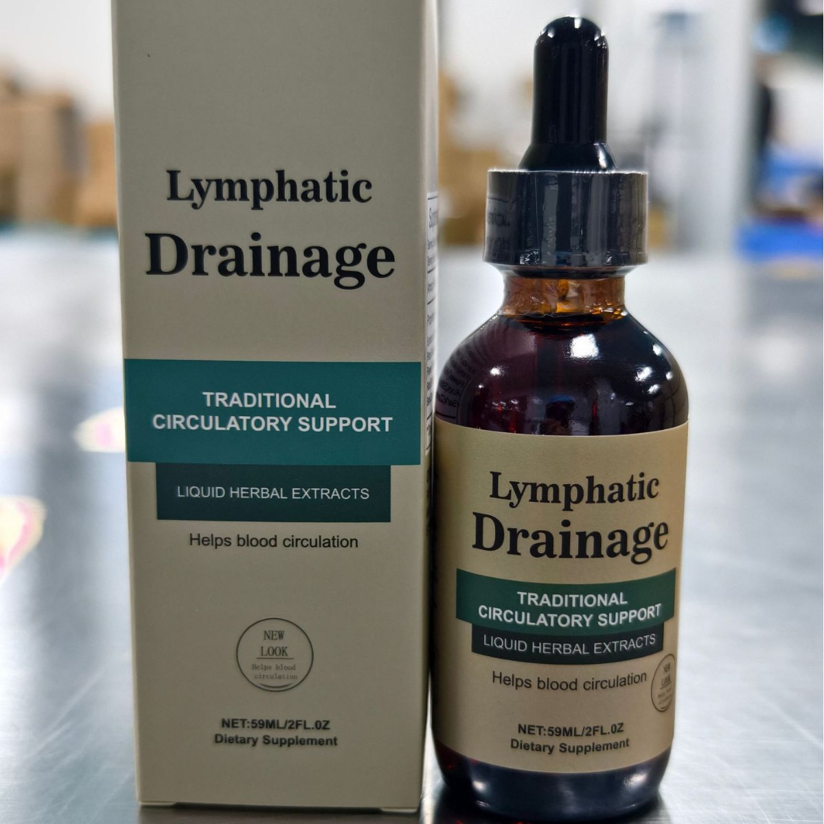 Lymphatic Drainage Drops Liqui - Herbal Wellness Liquid avis et prix
