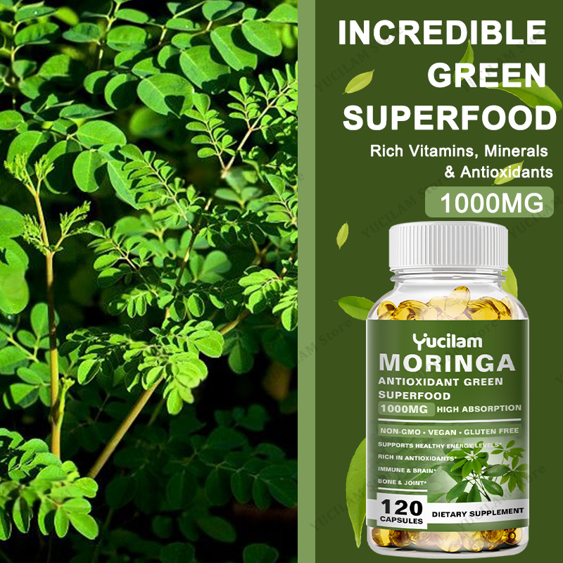 Moringa Organic 1000 mg, 7-in- - Moringa Leaf Powder avis et prix