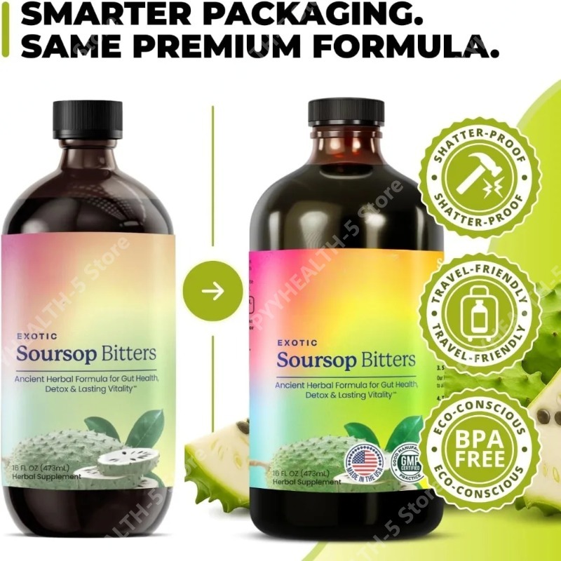 Soursop Bitters Drops Liquid O - Herbal Wellness Liquid avis et prix