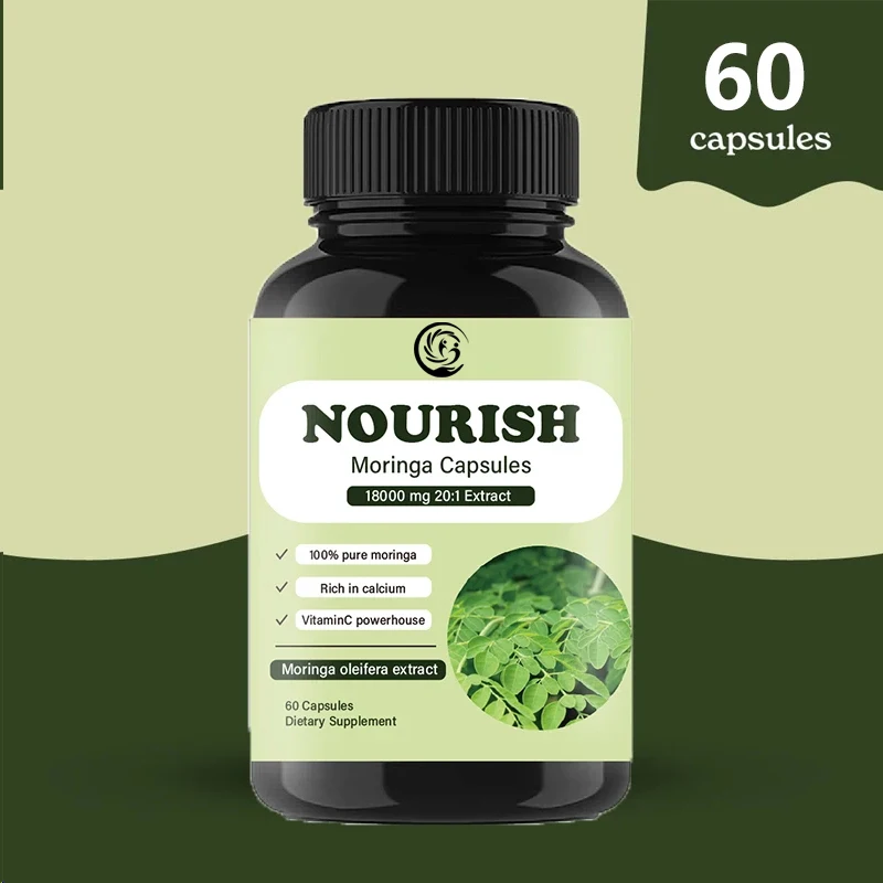 Moringa Capsules | 100% Pure M - Moringa Leaf Powder avis et prix