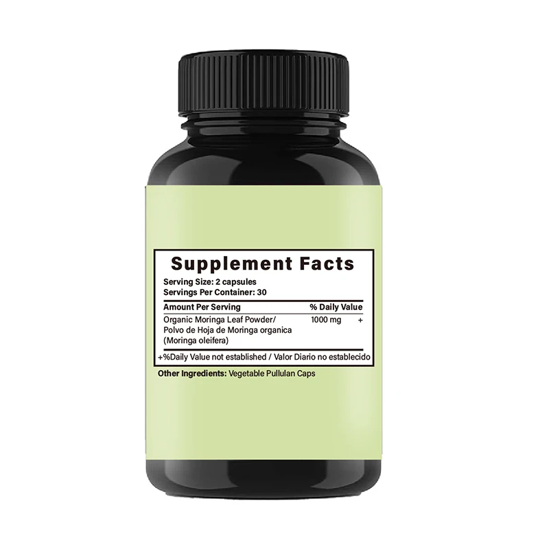 Moringa Capsules | 100% Pure M - Moringa Leaf Powder avis et prix