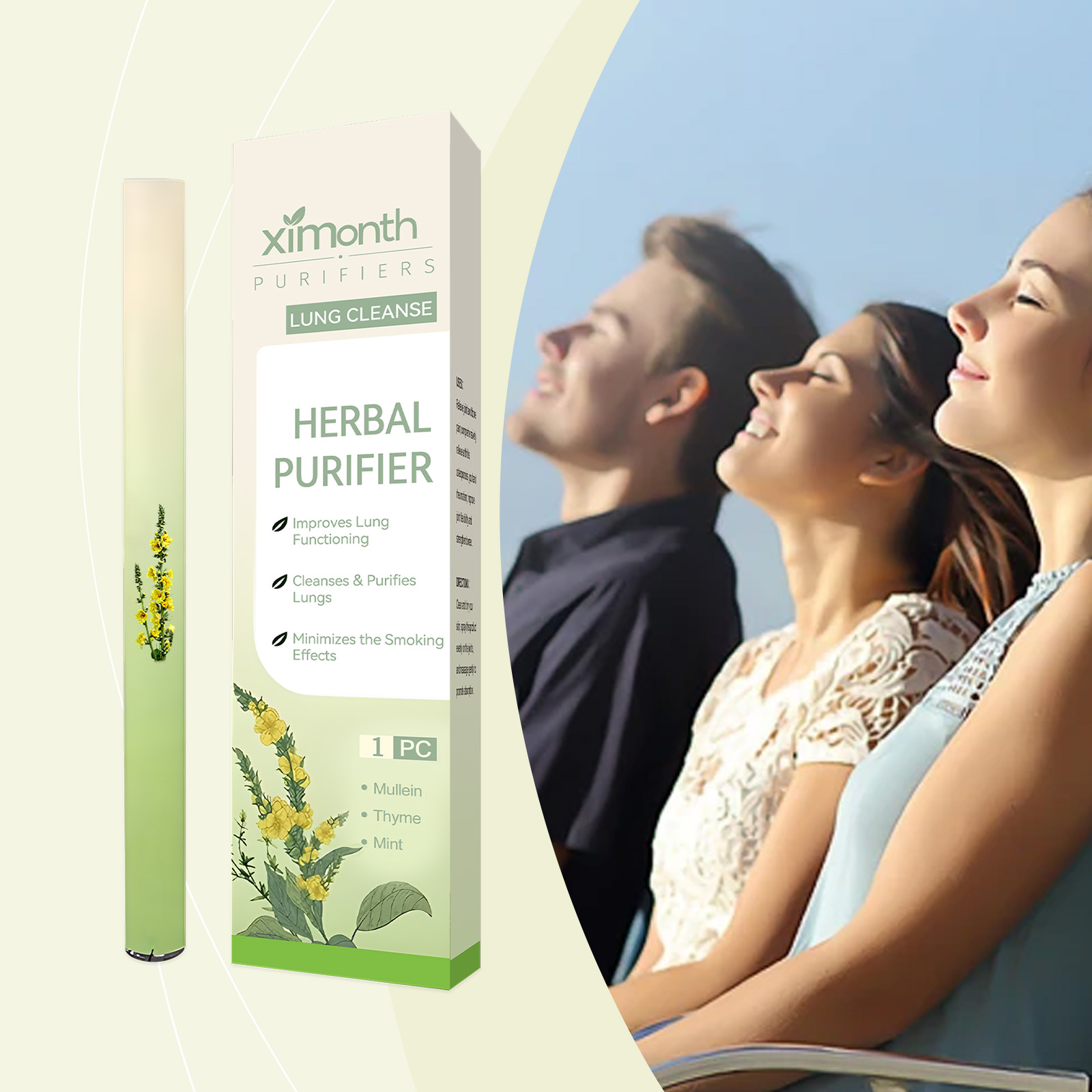 Natural Herbal Breathing Stick - Herbal And Wellness avis et prix