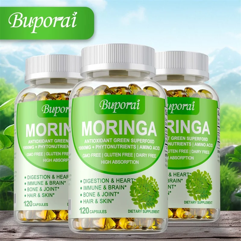 Moringa Capsules 1000mg - Incr - Moringa Leaf Powder avis et prix