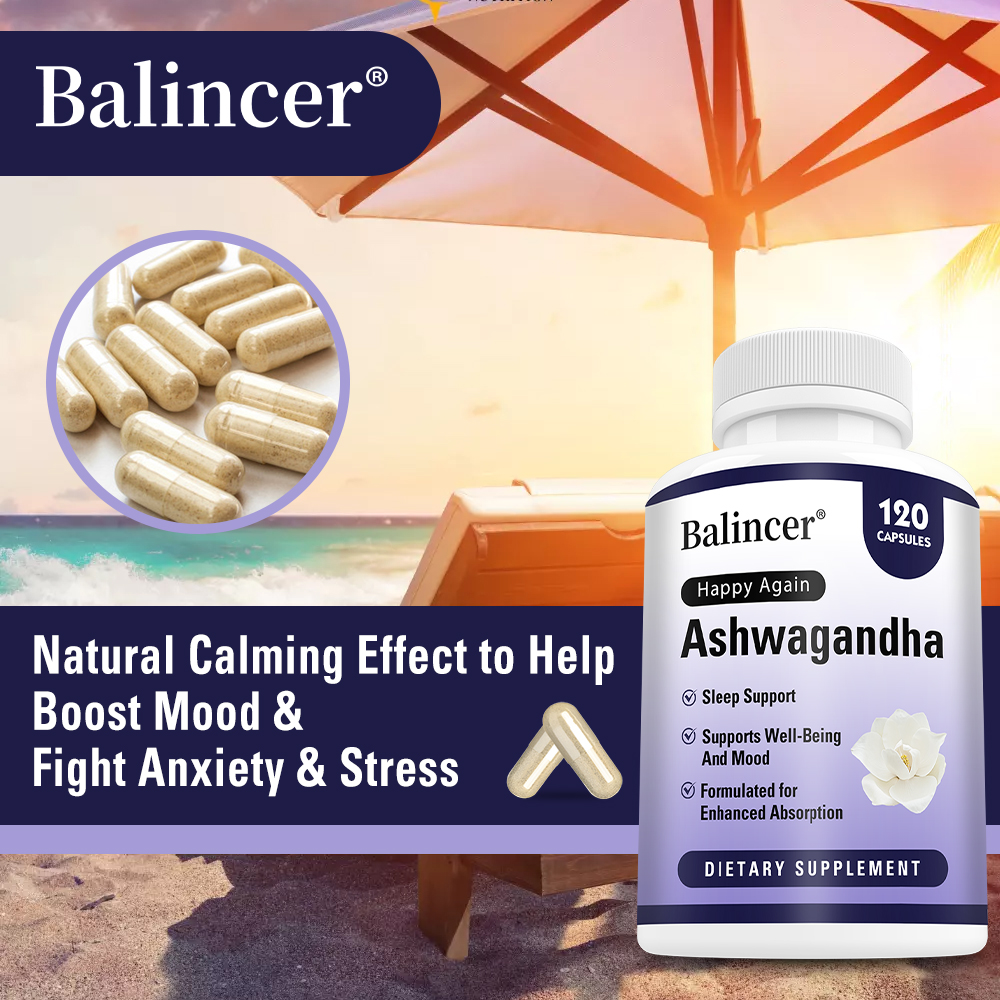 Ashwagandha Capsules, Stress R - Herbal Wellness Supplement avis et prix