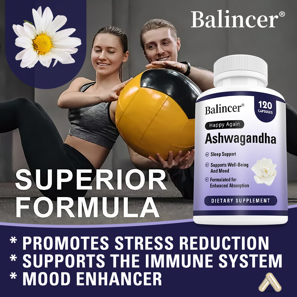 Ashwagandha Capsules, Stress R - Herbal Wellness Supplement avis et prix