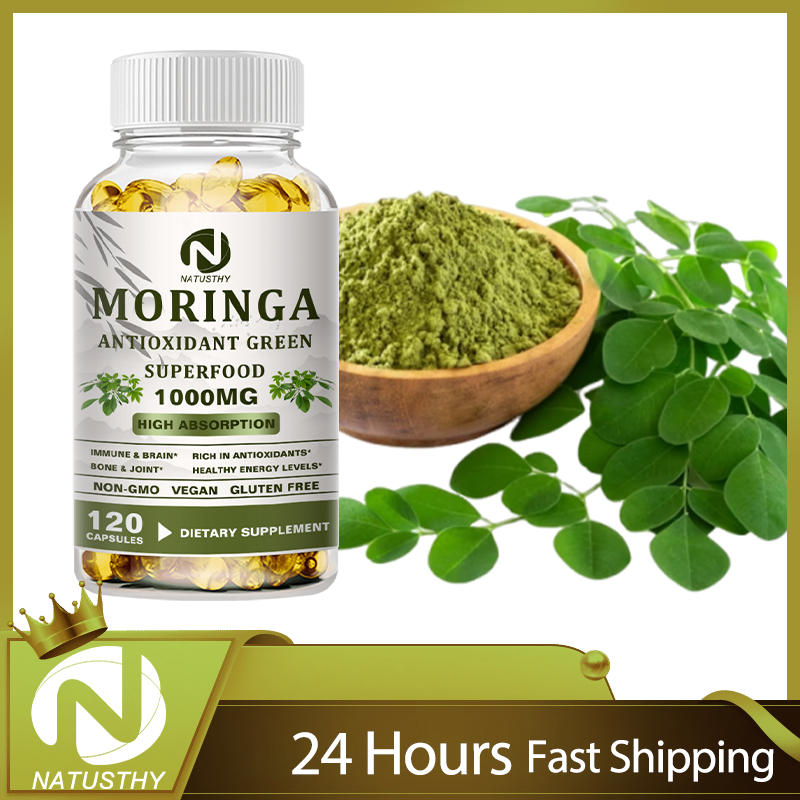 Moringa Organic 1000 mg - With - Moringa Leaf Powder avis et prix