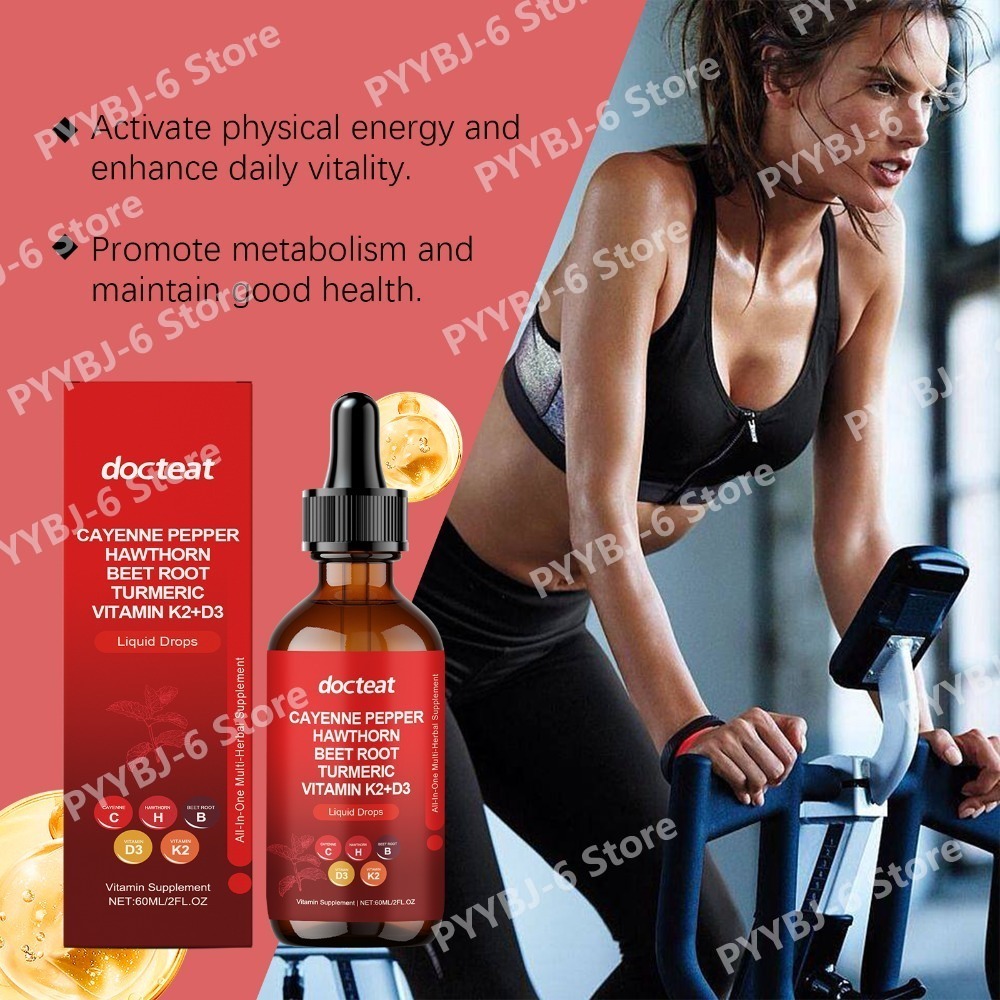 Cayenne Pepper Liquid Drops wi - Herbal Wellness Liquid avis et prix