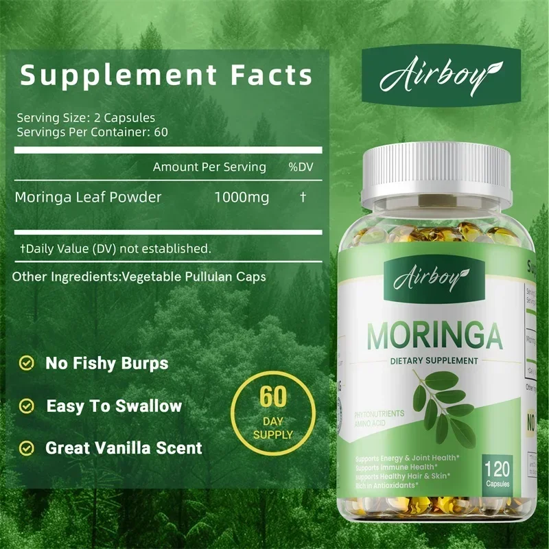 Moringa Supplements - Support  - Moringa Leaf Powder avis et prix