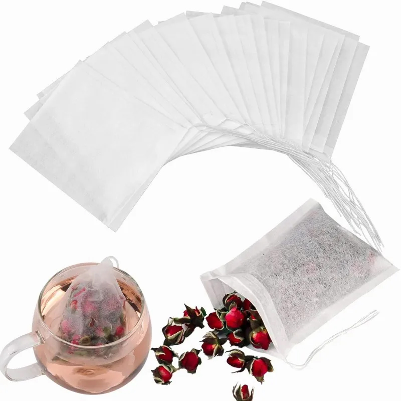100pcs Disposable Teabags Non- - Herbal Wellness Supplement avis et prix