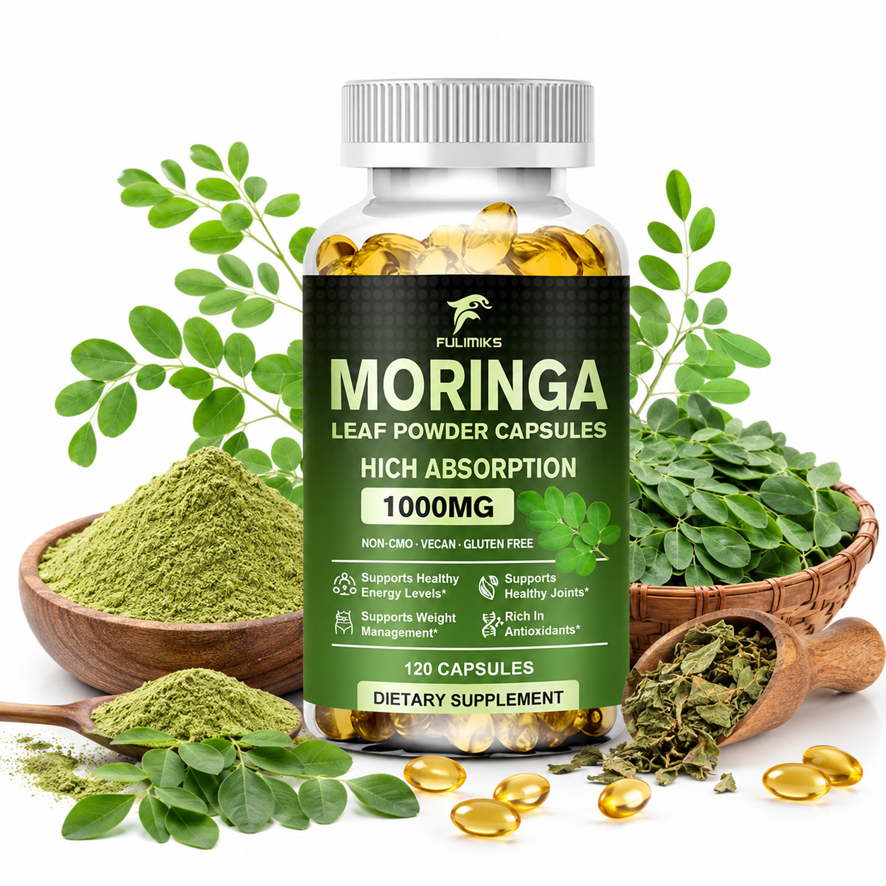 High Absorption Moringa Oleife - Moringa Leaf Powder avis et prix