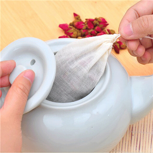 1pc/10Pcs Cotton Tea Bags Musl - Herbal Wellness Supplement avis et prix