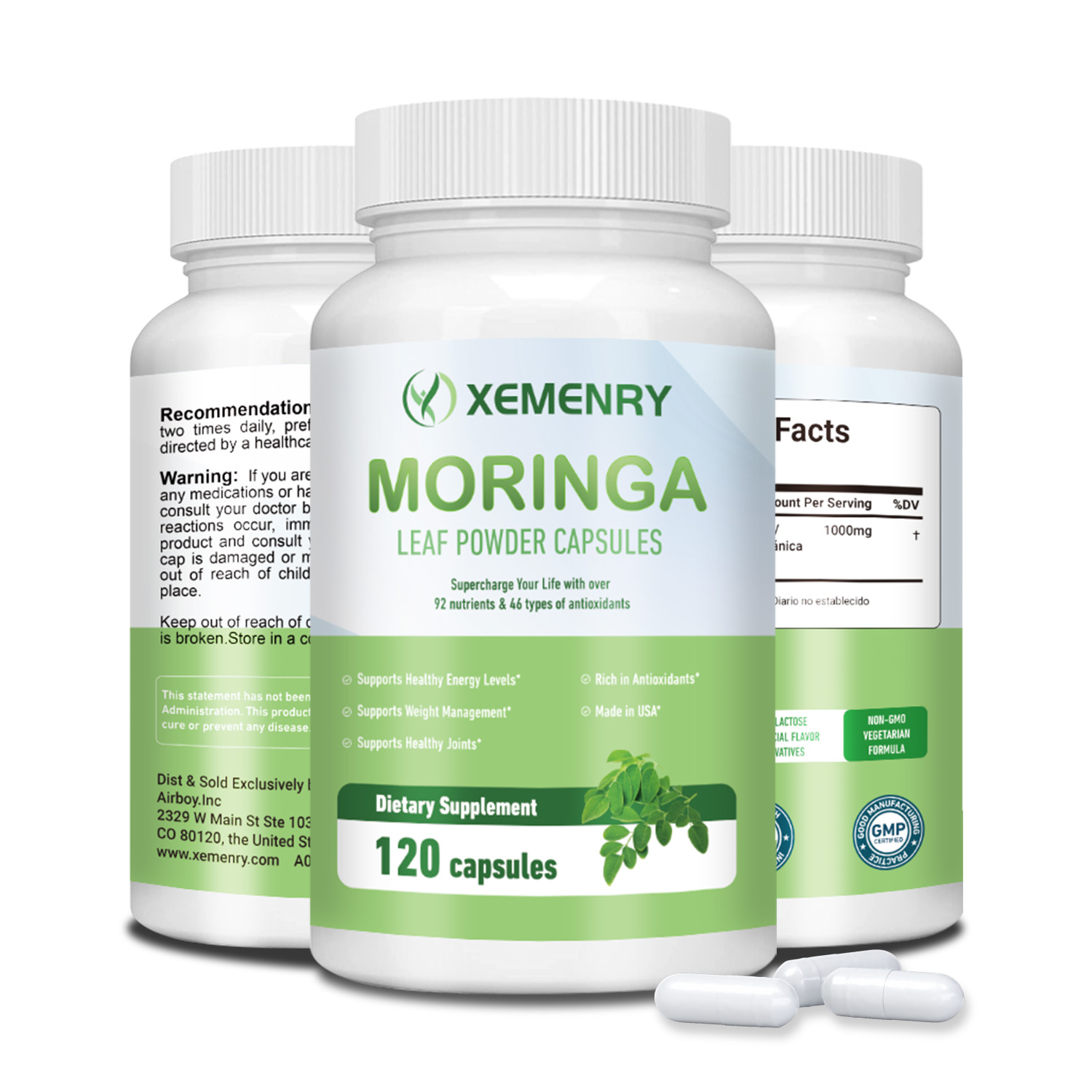 Moringa Capsules - Weight Mana - Moringa Leaf Powder avis et prix