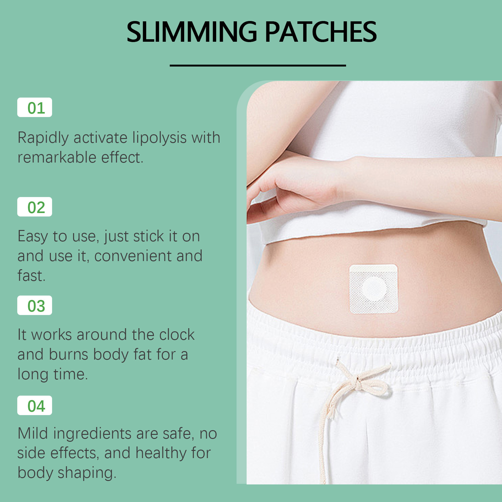 Ximonth Body Shaping Patches I - Herbal And Wellness avis et prix