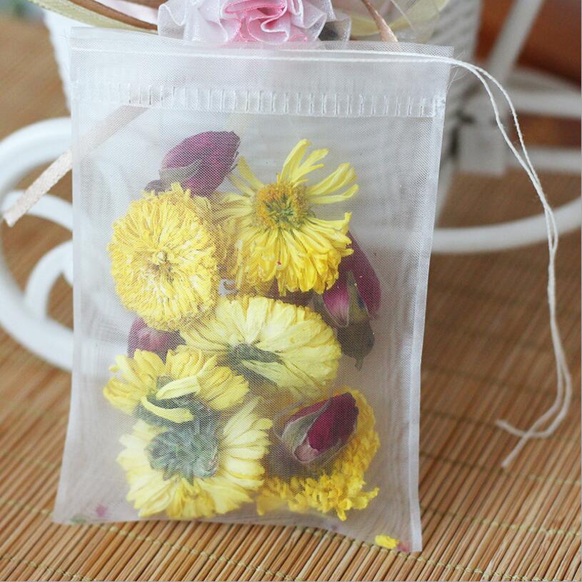 50pcs/lot Empty Tea Bag Nylon  - Herbal Wellness Supplement avis et prix