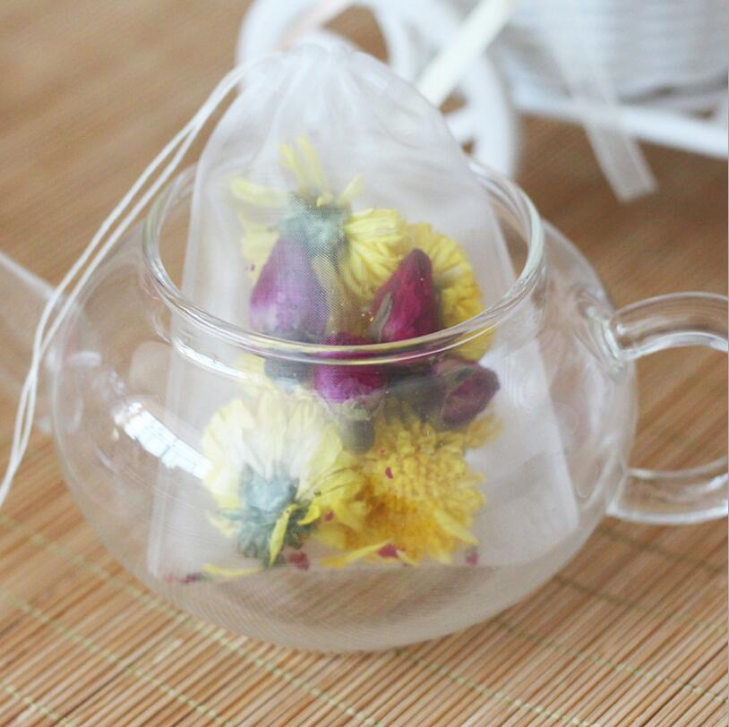 50pcs/lot Empty Tea Bag Nylon  - Herbal Wellness Supplement avis et prix